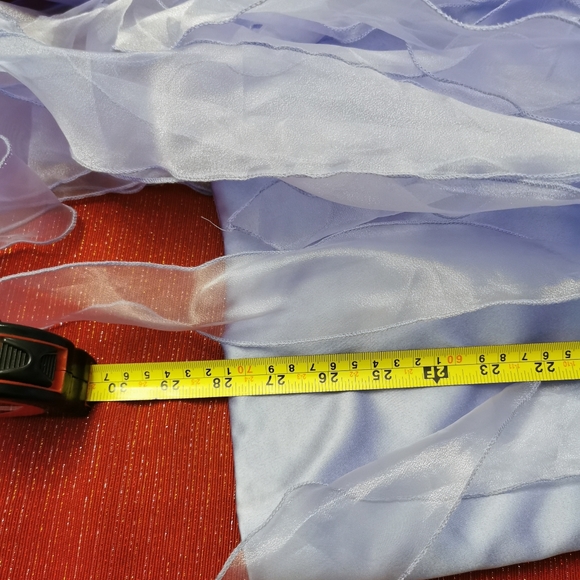 Strapless Dress - Empire Waist With Crystal Jewelled Belting, Size 10 - Picture 6 of 8